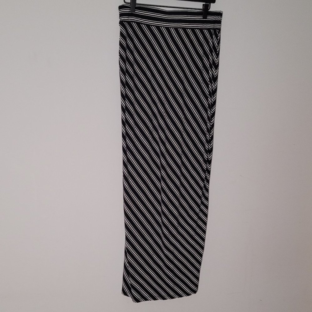 ANN TAYLOR  Blue/White Women Sun Dress-M